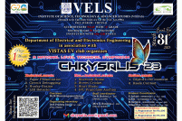 Chrysalis 2k23 National Level Technical Symposium Poster
